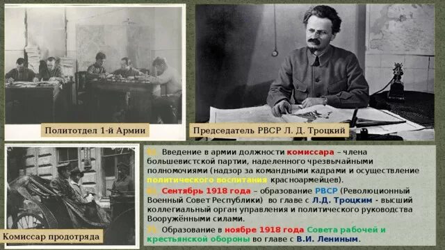 Реввоенсовет годы. Реввоенсовет годы