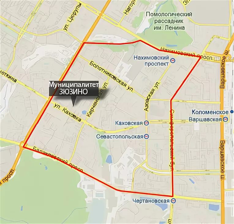 Схема зюзино. Границы района Зюзино. Зюзино на карте Москвы. Район Зюзино на карте. Район Зюзино границы на карте.