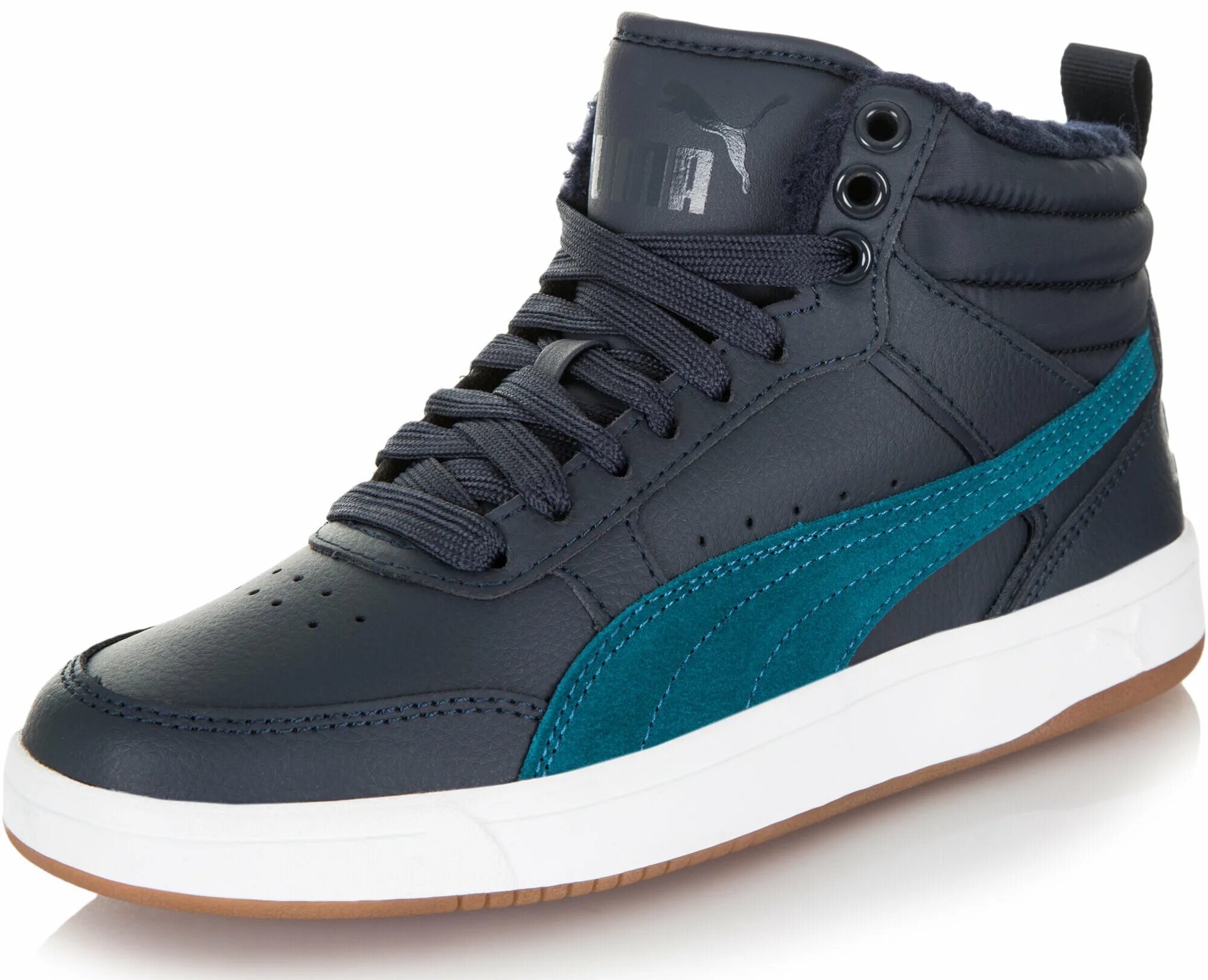 Зимние puma мужские. Puma rebound Street v2 fur. Кеды мужские Puma rebound. Кроссовки Пума мужские зимние высокие. Puma высокие кроссовки rebound.