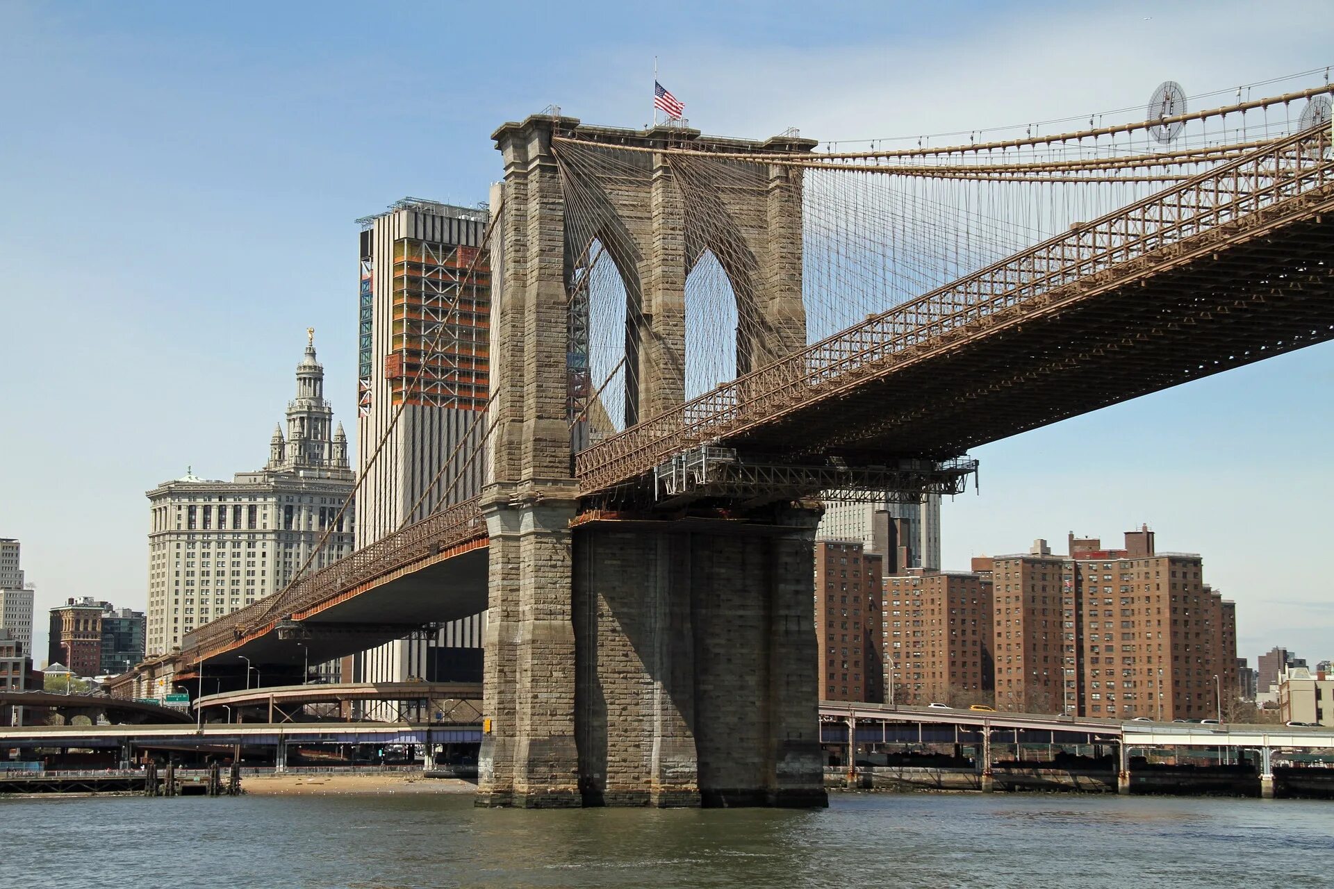 Какой мост в америке. Бруклинский мост, нью-йорк, сша. бруклинский мост манхэттен. мост в америке бруклинский. бруклин бридж нью-йорк.