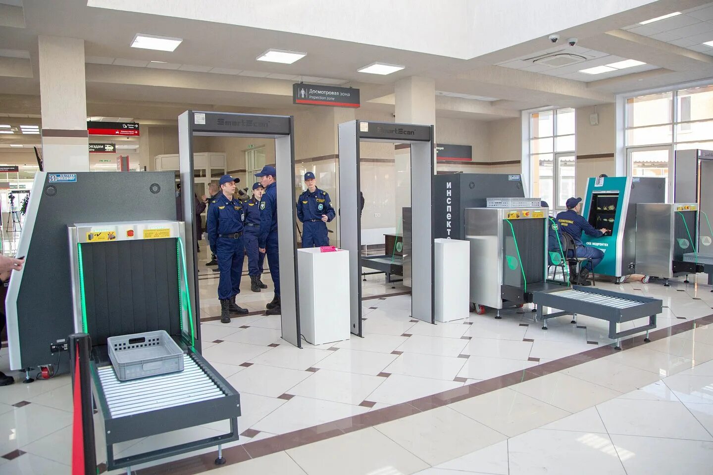Установка металлодетектора