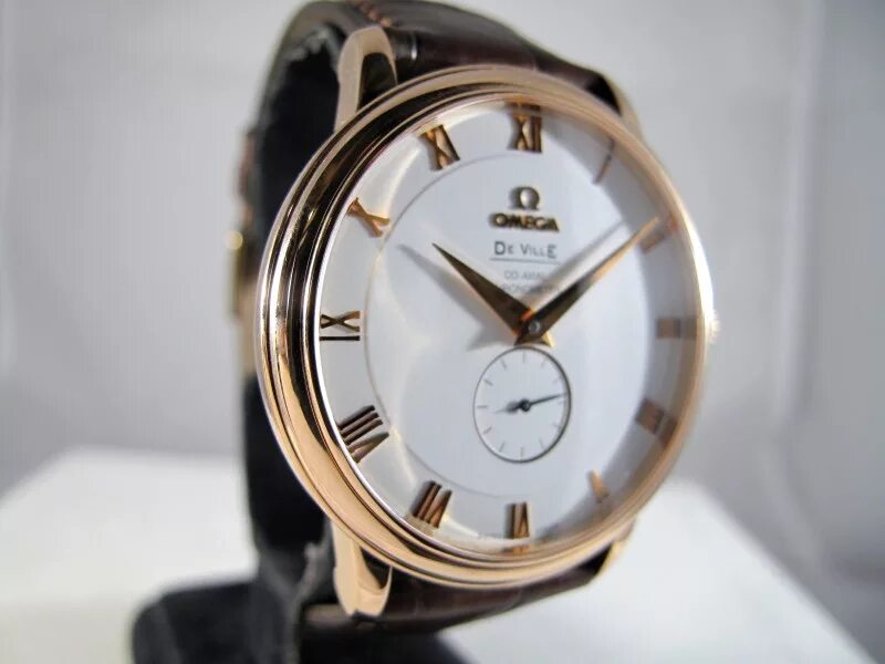 Omega Omega de ville 18k-GP*. Omega de ville Prestige Gold. Omega de ville Gold 750. Omega de ville Prestige co-Axial small seconds.