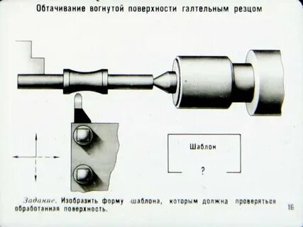 Фасонная поверхность токарный станок