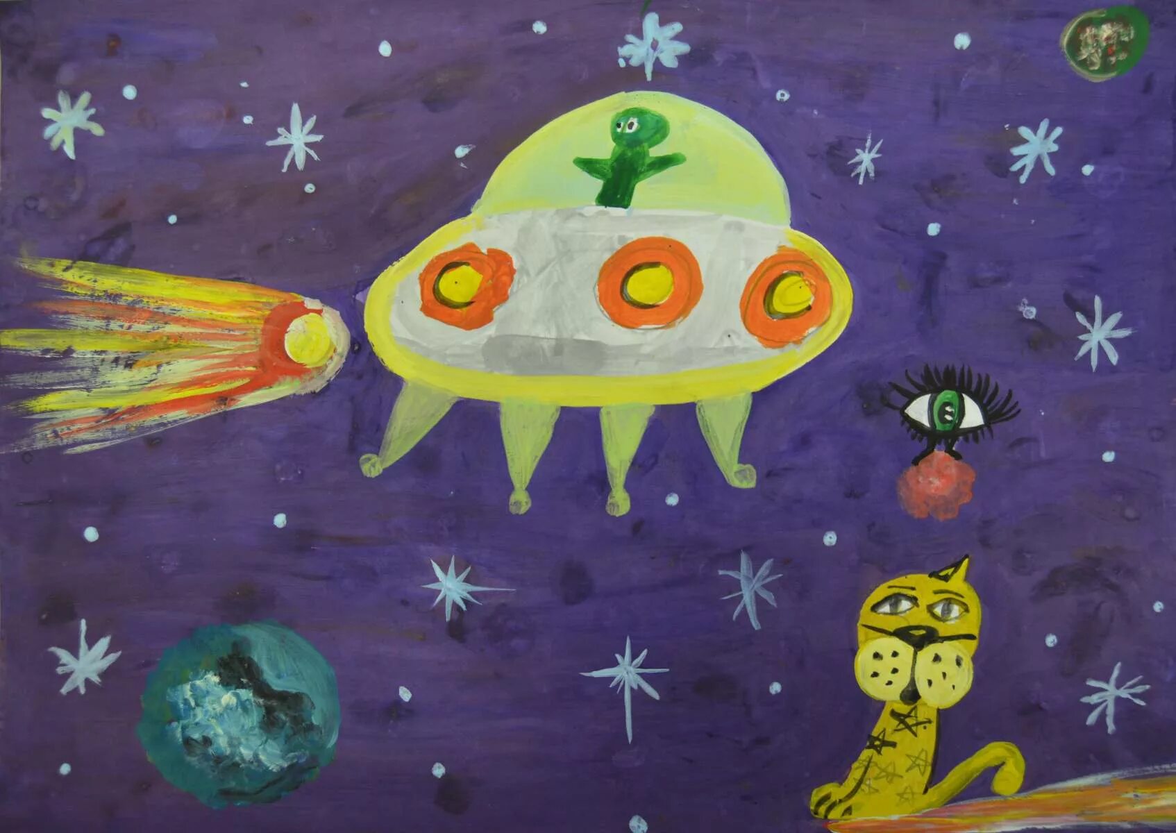 Окружающий мир 4 класс тема космос. Рисунок на тему космос. Рисунок на космическую тему. Детские рисунки на тему космос. Рисунок на тему космические фантазии.