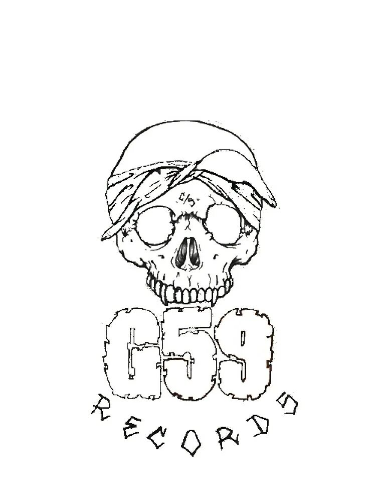 G59. G59 тату. g59 мерч. g59 records logo.