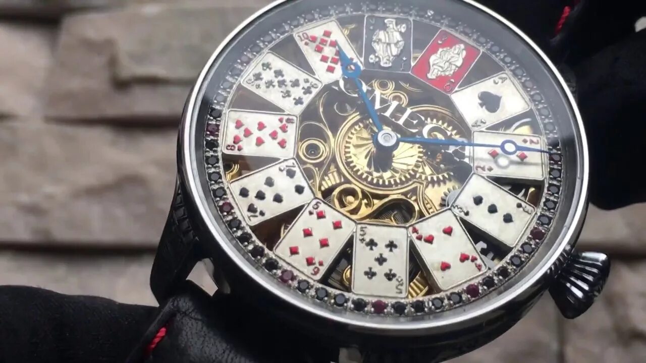 Часы Omega скелетон. Omega Poker часы. Часы Омега скелетон мужские. Longines скелетон.