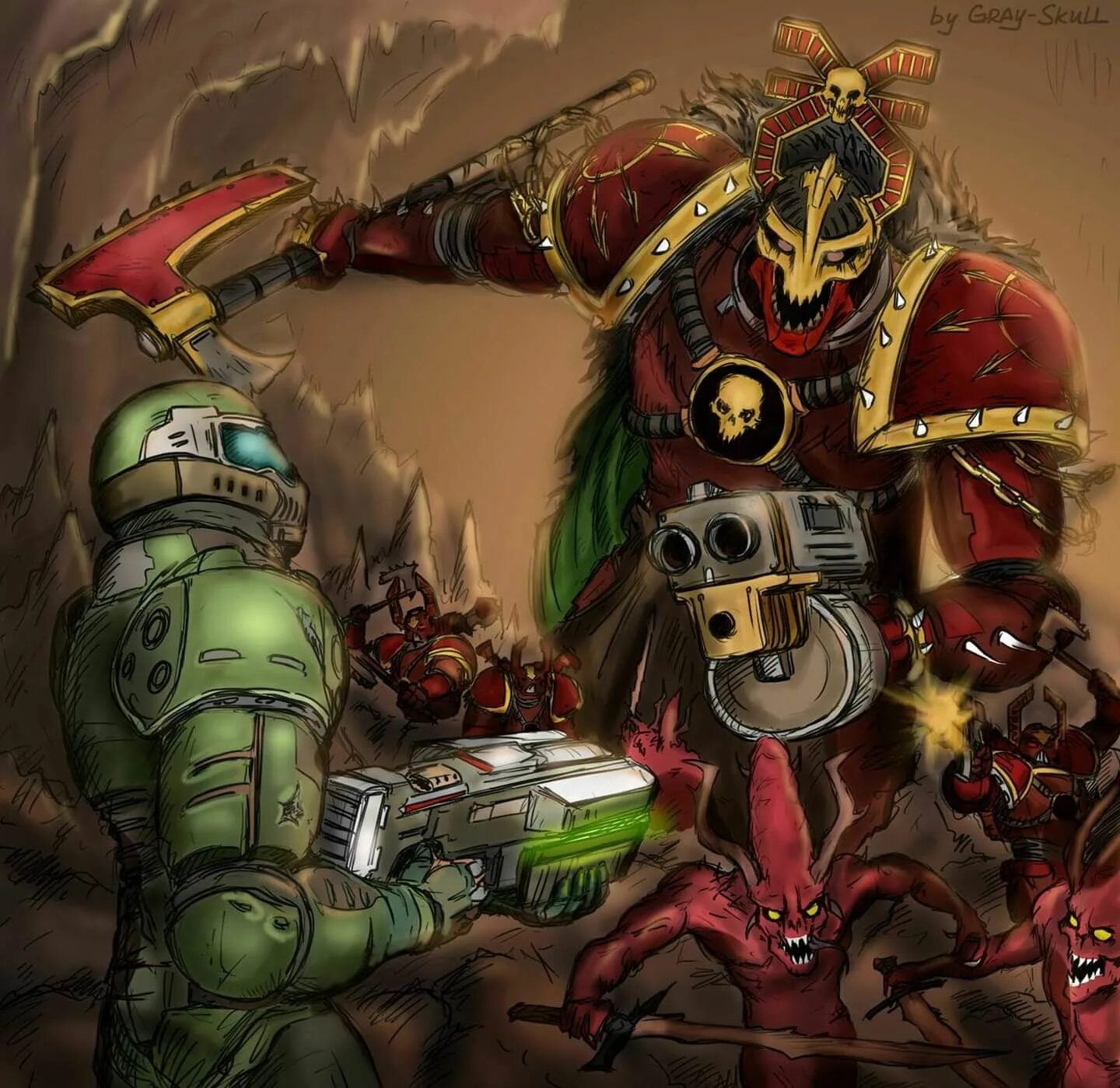 Doom фанфики. Вархаммер 40к кроссовер. дум вархаммер 40000. вархаммер 40000 doom. кроссоверы warhammer 40k.