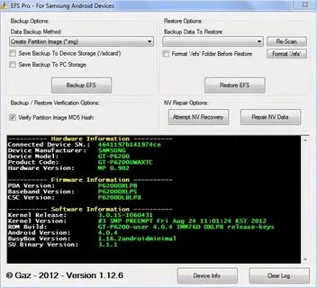 Backup repair