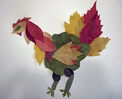 Петух листьев