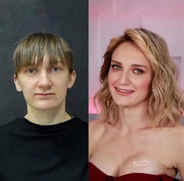 Мужчина в женщину до и после Makeup, bridal makeup, natural makeup, before and after, OC makeup artist Natura