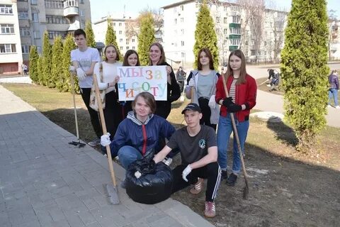 Приняли участие в месячнике благоустройства