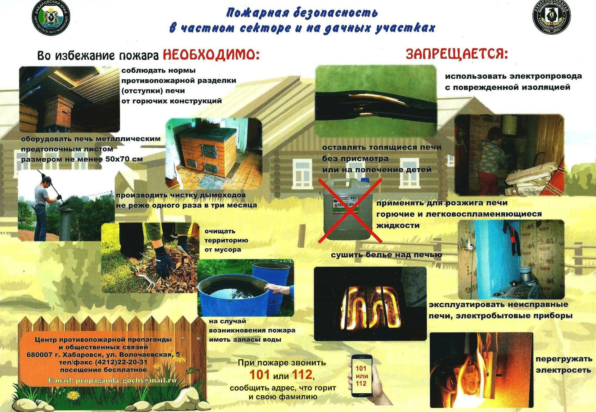 Пожарная безопасность в частном секторе