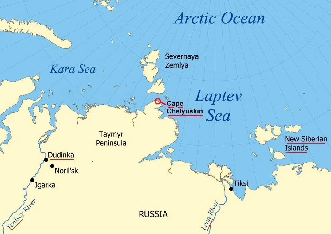 Какой субъект имеет выход в карское море