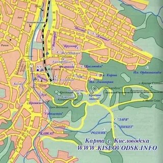 Улица садовая кисловодск на карте