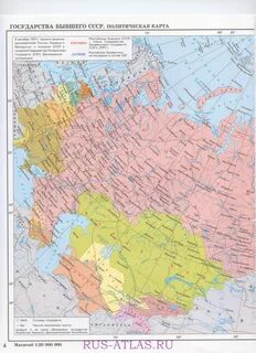 Подробная карта границ