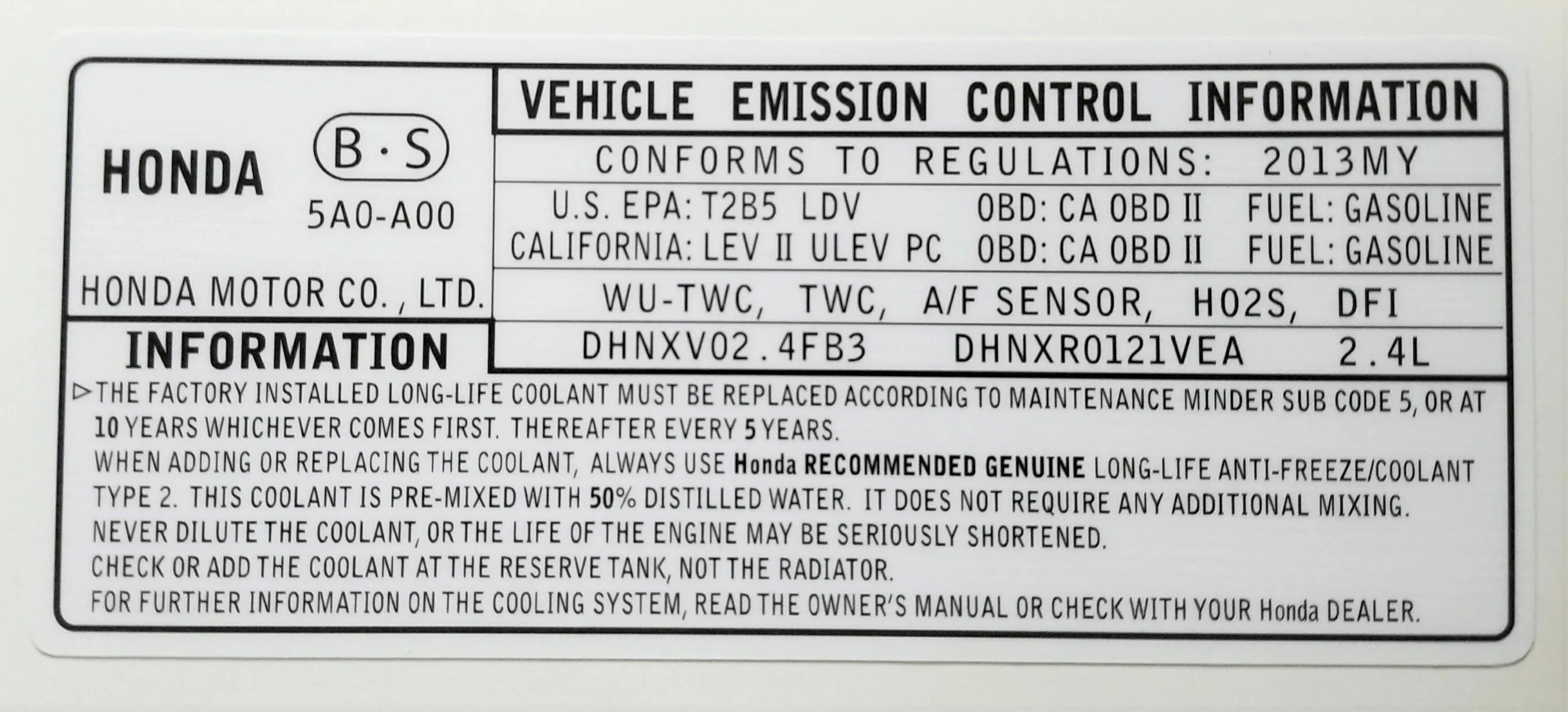 Controlling emissions