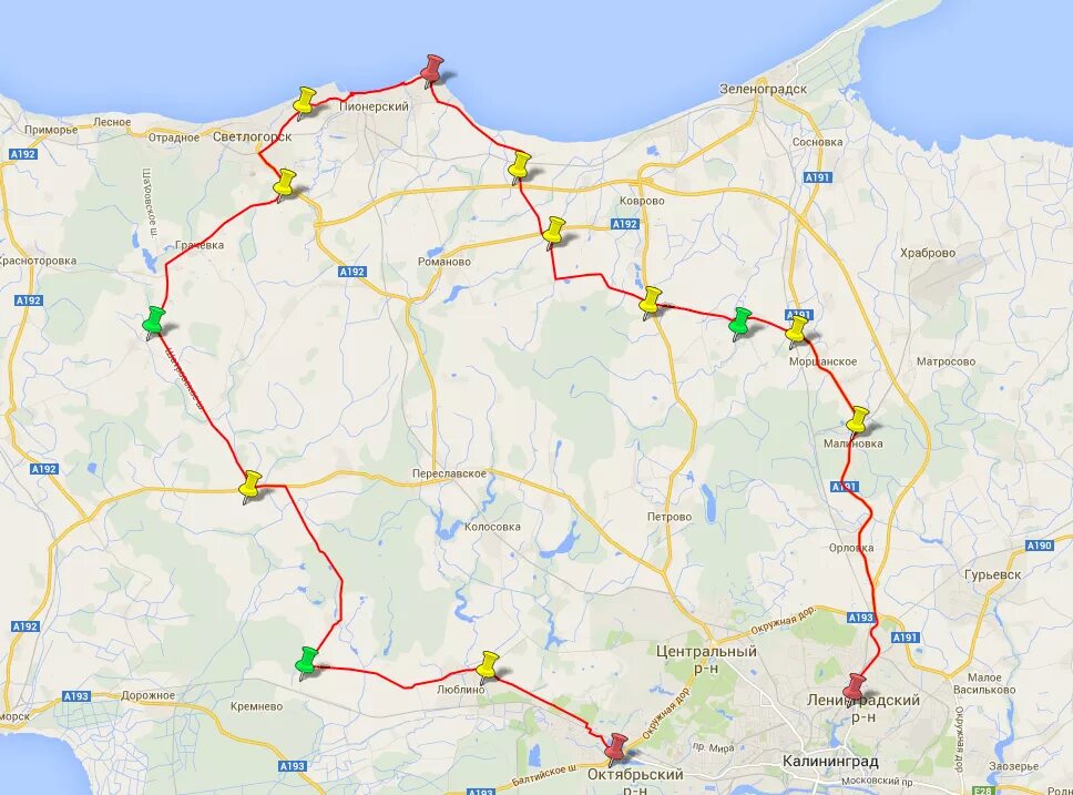 Как доехать до зеленоградска из калининграда. Велосипедный маршрут Зеленоградск Светлогорск. Светлогорск Зеленоградск расстояние. Зеленоградск велосипедный маршрут. Маршрут Калининград Светлогорск.