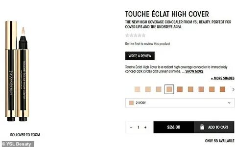 Touche eclat high cover