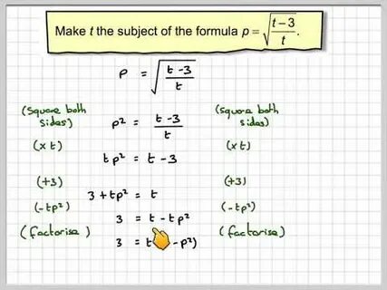 Make a subject