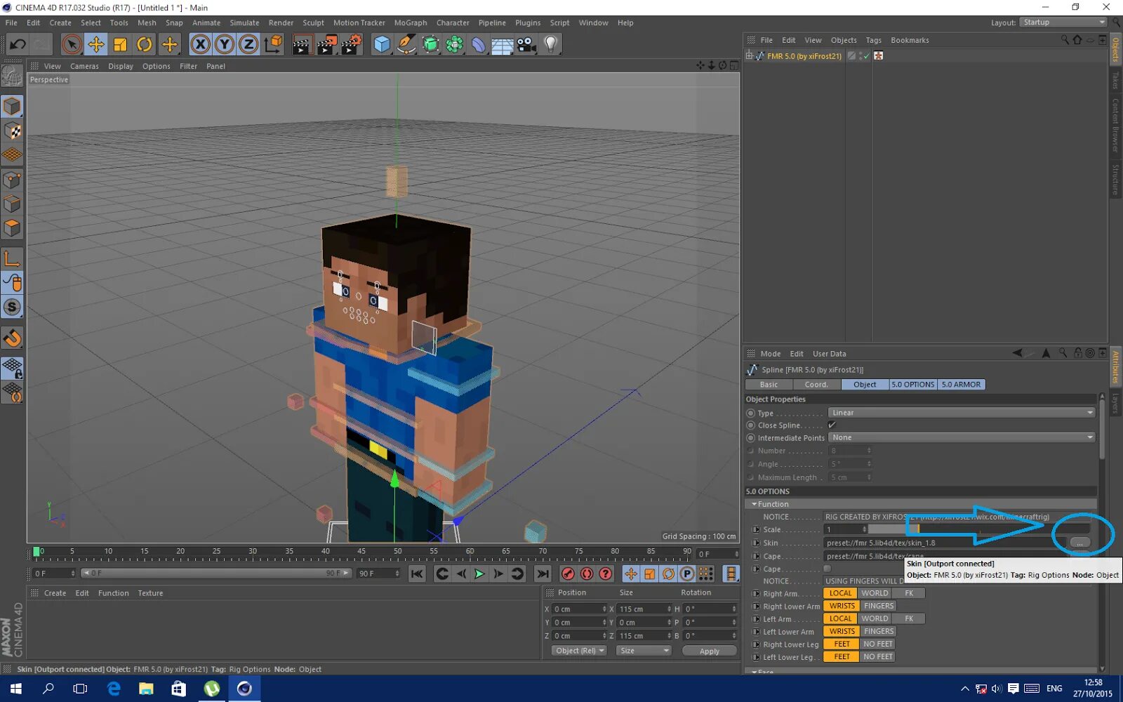 Blender cinema. Rig_light. c4d. rig cinema 4d. дом в синема 4д. риги для синема 4д.