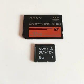 Карты памяти vita