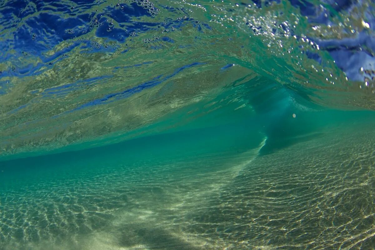 Красота моря. Море изумрудного цвета. Зеленое море. Зеленый океан. Фото красоте воды