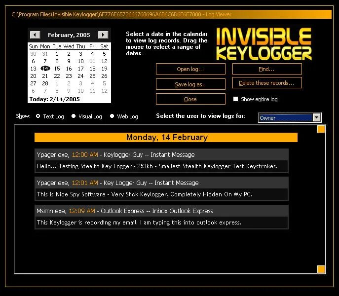 Key logger