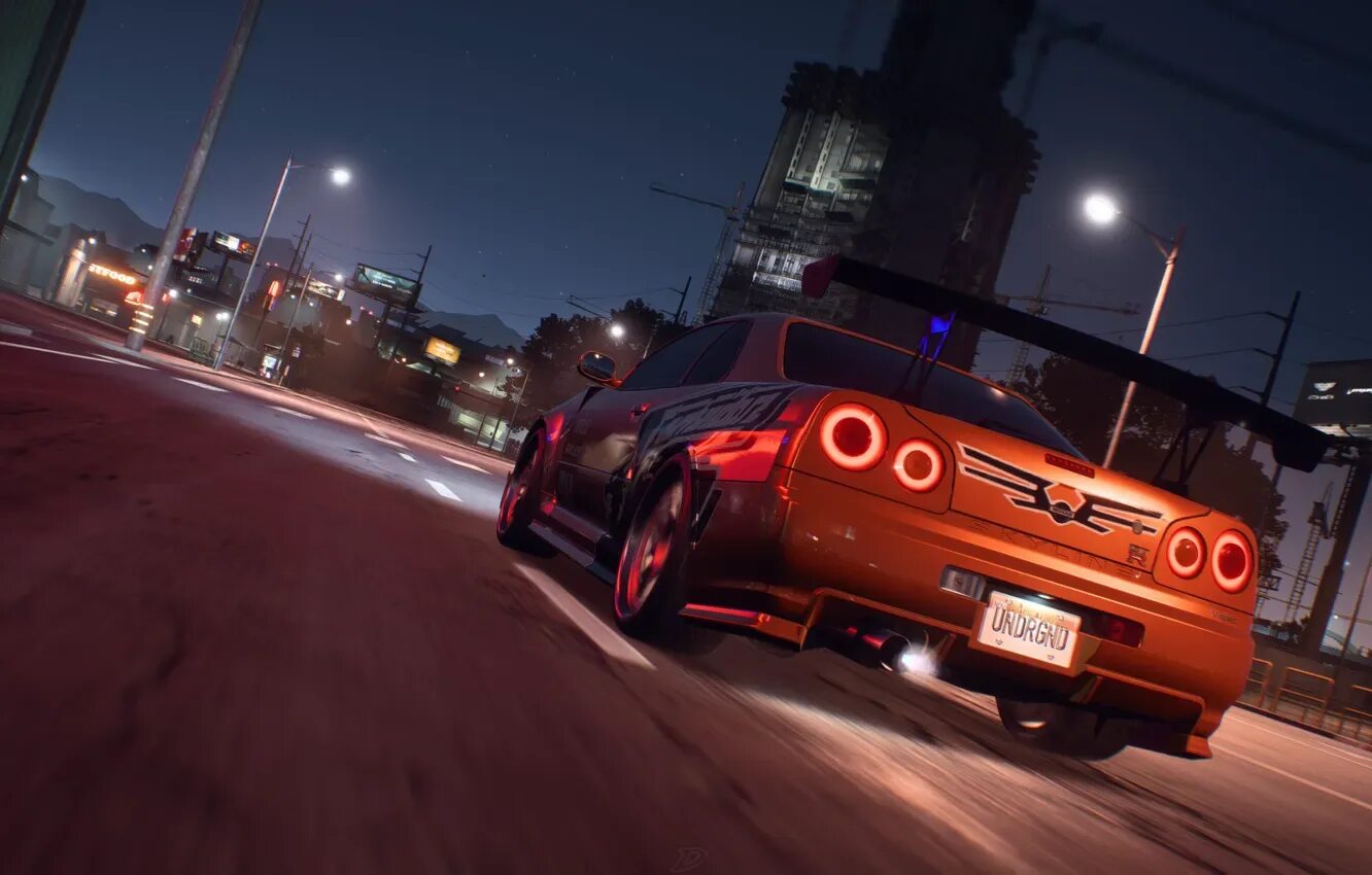 Широкий экран nfs. Nissan skyline r34 need for speed. need for speed payback nissan skyline r34. nissan skyline r34 nfs 2015. need for speed payback nissan skyline.
