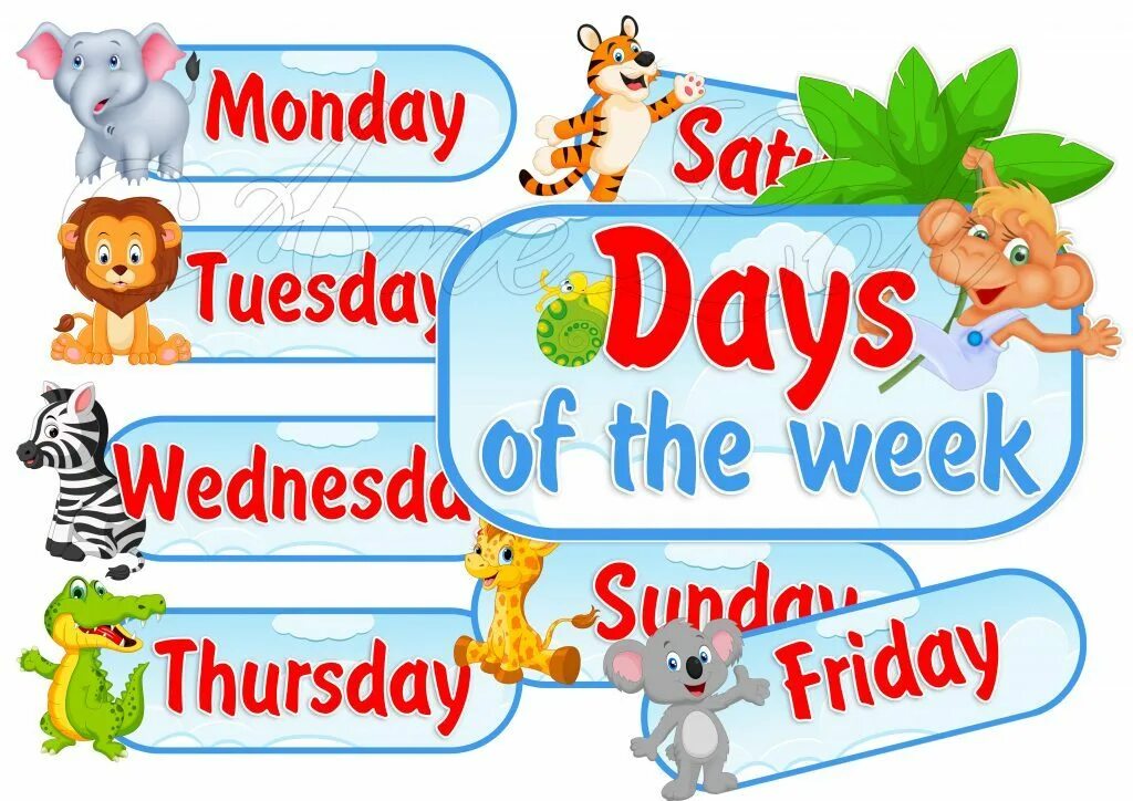Days of the week for kids song. Days of the week. Days of the week дни недели. Дни недели на английском карточки. Карточки дни недели на англ яз.