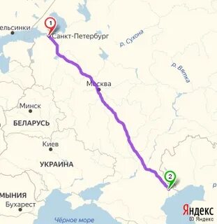 Маршрут петербург астрахань