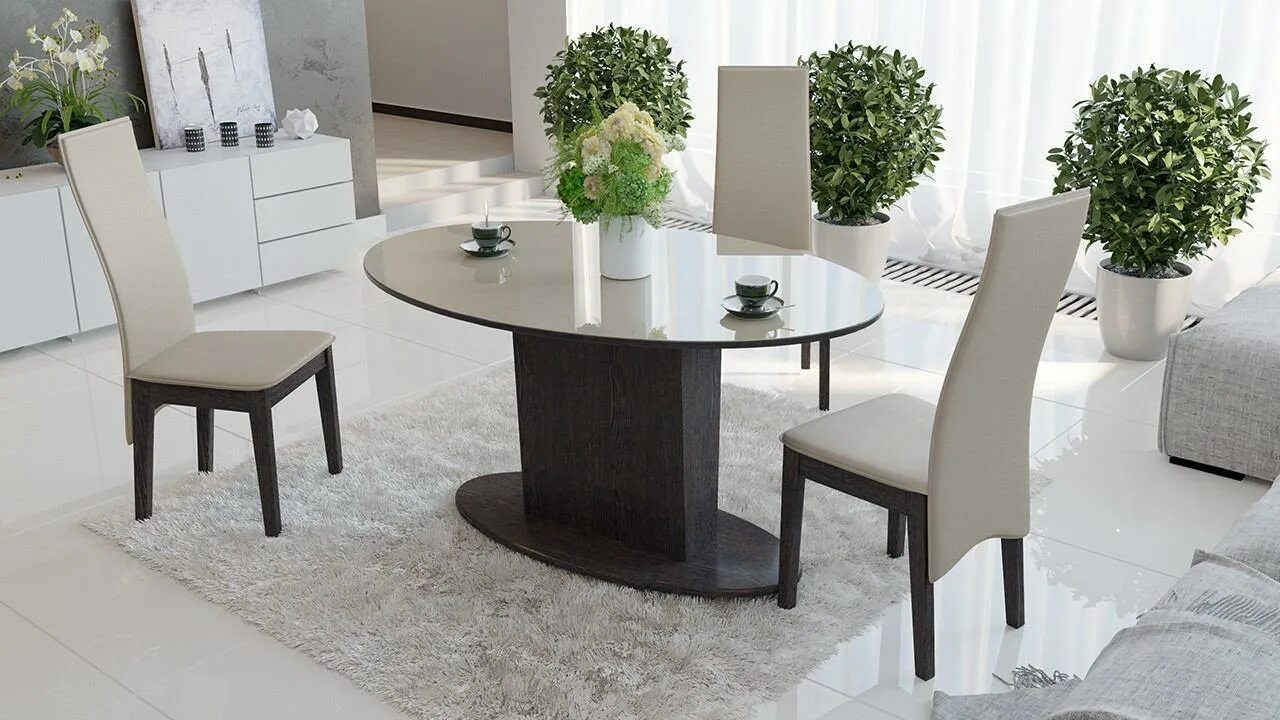 стол ravenna + 4 стула lois. стол обеденный hoff лацио. стол обеденный мюнхен тип 2 фон бежевый/дуб сонома трюфель. обеденный стол рим 90/75-с. стол раздвижной честер тип 1.