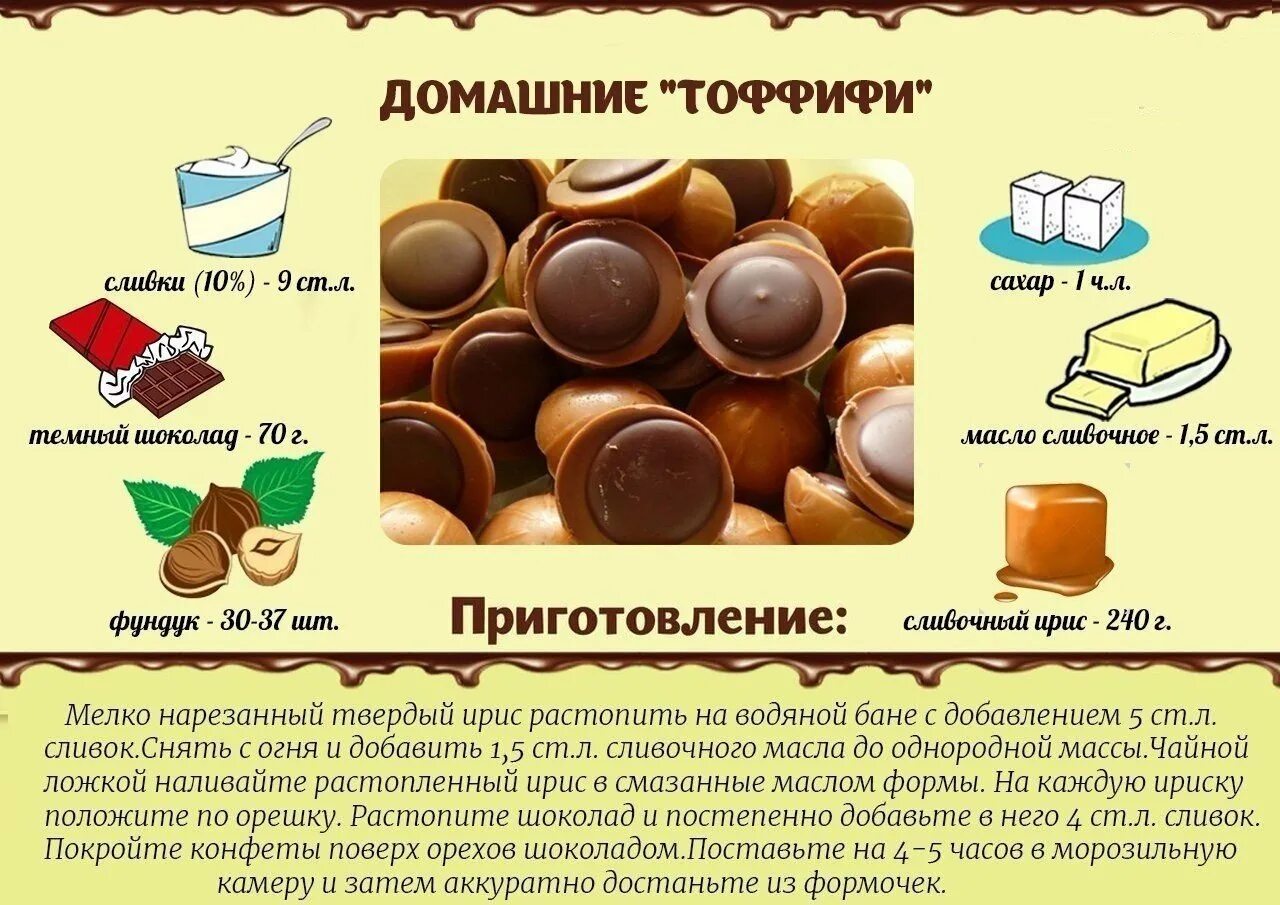 Рецепты вкусняшек. Рецепты сладостей в домашних условиях. Рецепты сладостей в картинках. Рецепты десертов в картинках. Легкие домашние рецепты вкусняшек