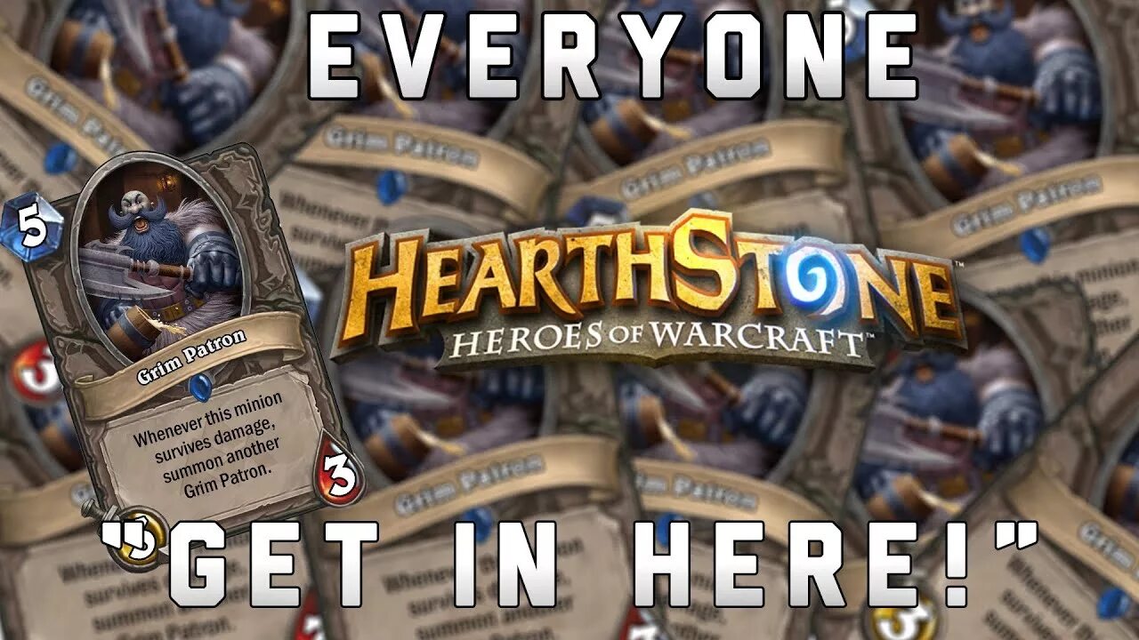 Патроны Hearthstone. Патрон Хартстоун. Patron Warrior. Патрон вар Hearthstone. Get in here now