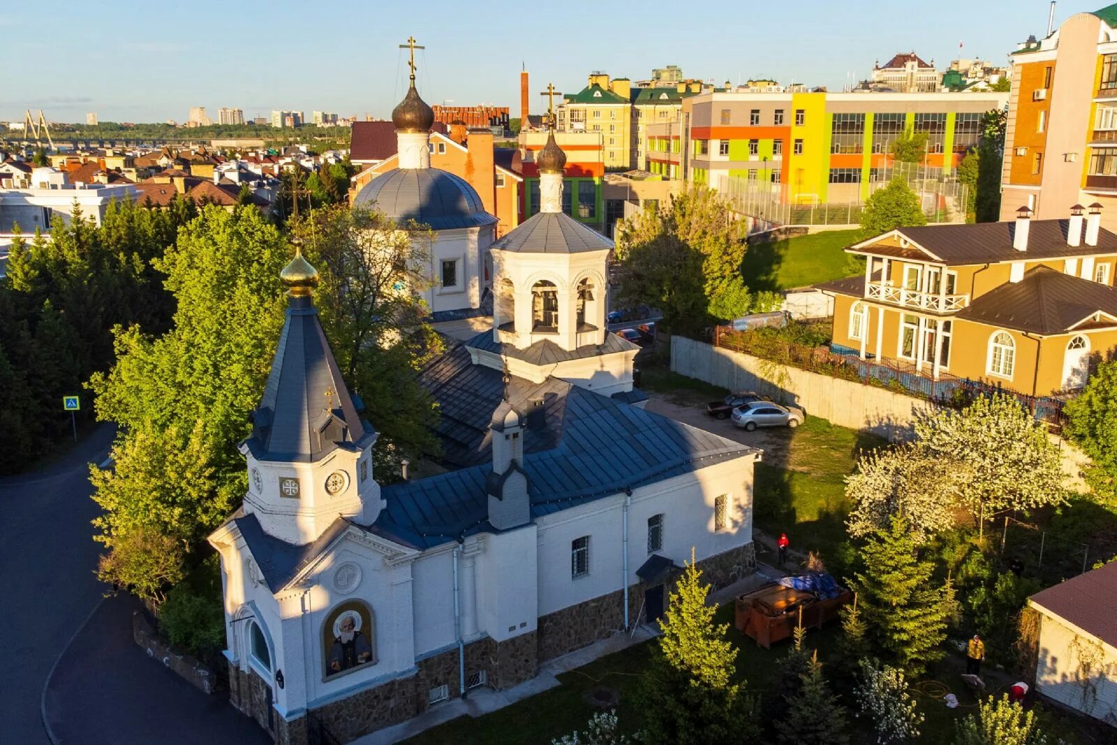 Церковь святой преподобномученицы евдокии. Казань улица федосеевская 40. Дворецкая церковь казань. Спасо евдокиевский храм казань. Евдокиевская церковь казань.
