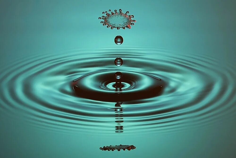 Setting water