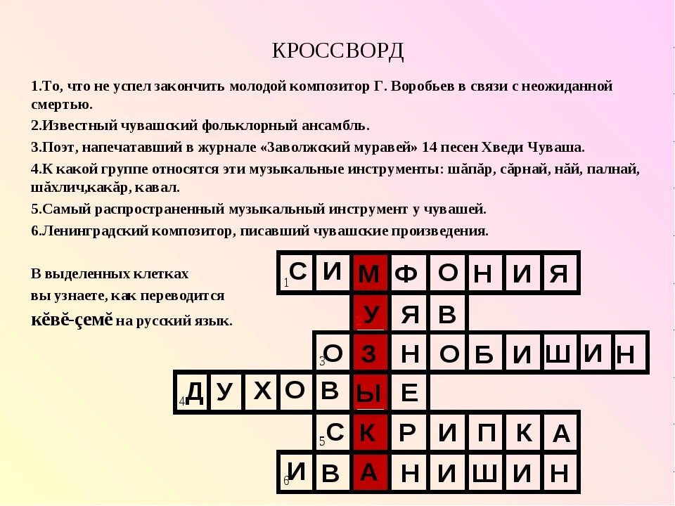 Разгадай кроссворд на тему функции семьи однкнр. Музыкальный кроссворд с ответами. музыкальный кроссворд с вопросами. музыкальный кроссворд с ответами и вопросами. кроссворд по музыке с ответами.