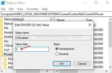 Setting registry