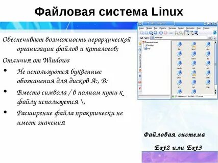 Linux файловая система в файле