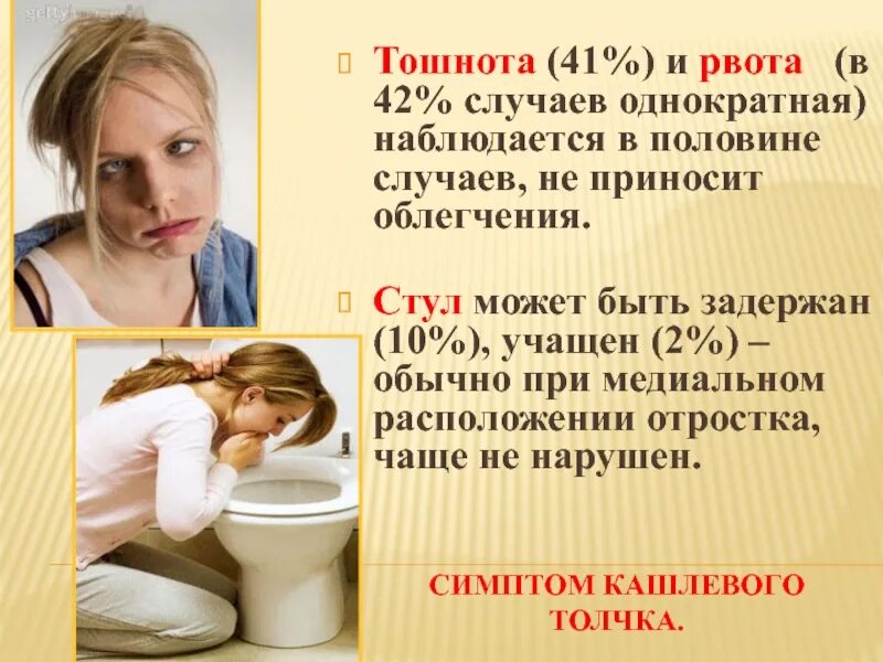 Рвотный рефлекс по утрам