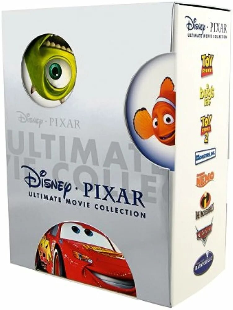 Дисней & Пиксар DVD. Disney Pixar DVD сборник. Ультиматум Пиксар. Коробка Пиксар.