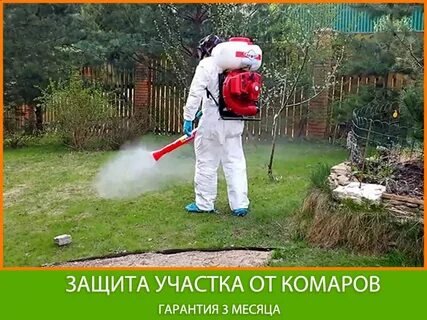 Обработка от клещей туманом
