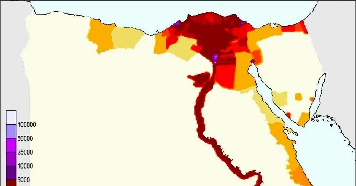 Какая численность в египте. Карта плотности населения Египта. Плотность населения Египта. Алотность населения Египте карта. Население Египта карта.