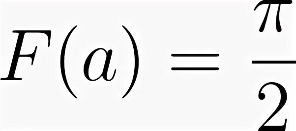 X frac pi 2