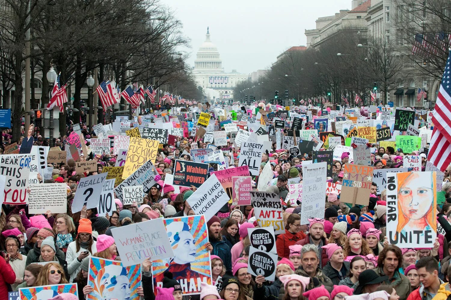 Women March. S-March. Womens March on Portland. @MARIACANTWELL+March. March news