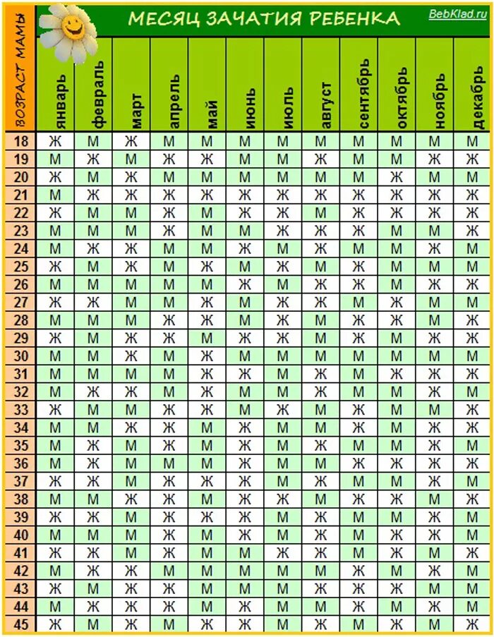 Как высчитать дату зачатия. Таблица определения пола ребенка по месяцу зачатия и возрасту матери. Таблица определить пол будущего ребенка по возрасту матери. Таблица беременности пол ребенка китайская таблица. Таблица пола ребенка по возрасту матери и месяца.