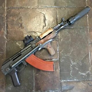Автомат ак глушитель