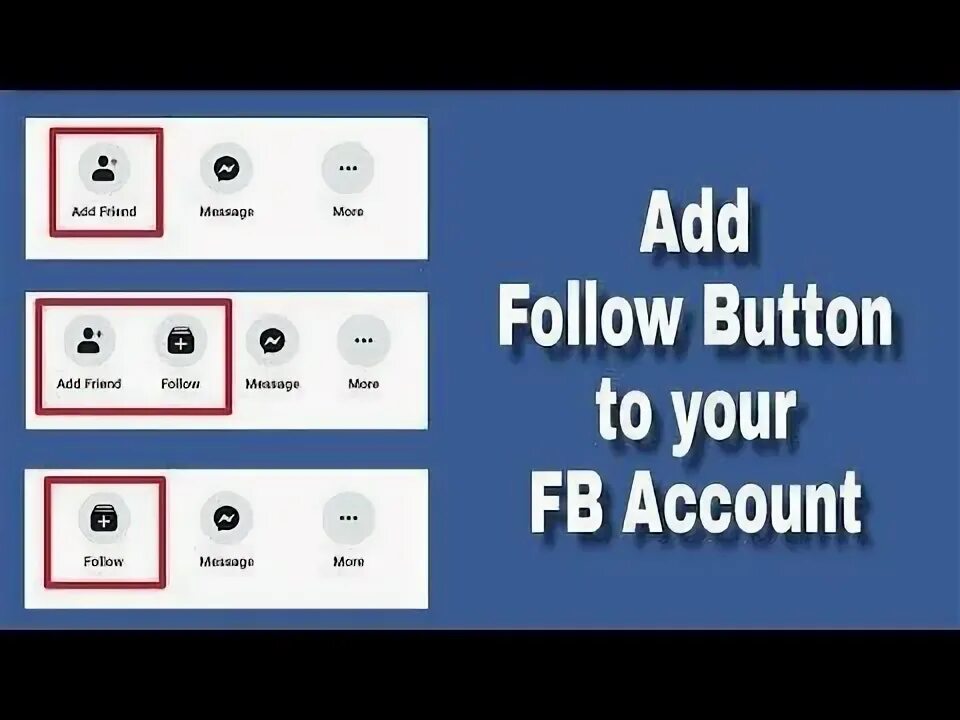 Follow buttons