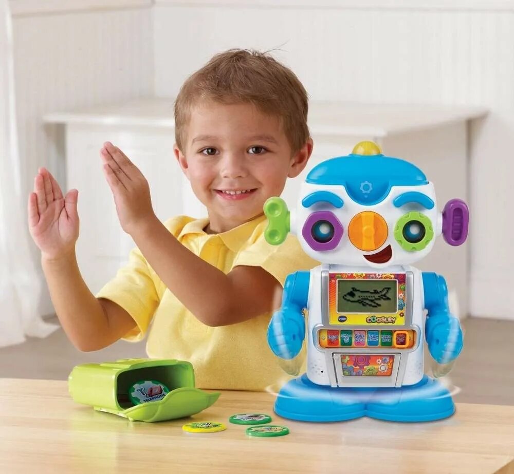 Включай видео про игрушек. Робот Vtech. Vtech Cogsley. Vtech интерактивная игрушка. Интерактивные развивающие игрушки для малышей.