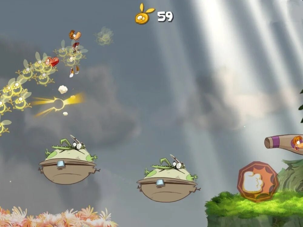 Rayman run. Рейман джангл ран. рейман джунгли ран игра. rayman игра укропчик. зеленый малютка rayman.