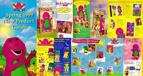 Barney Spring 1999 New Product Guide by BestBarneyFan Barney Christmas, Chr...